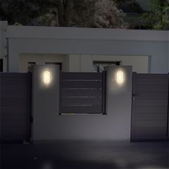 Solight LED vonkajšie osvetlenie oválne, 20W, 1500lm, 4000K, IP54, 26cm
