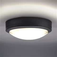 Solight LED vonkajšie osvetlenie so senzorom Siena, sivé, 20W, 1500lm, 4000K, IP54, 23cm