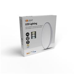 Solight LED osvetlenie s ochranou proti vlhkosti, IP54, 24W, 2150lm, 3CCT, 38cm