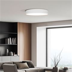 Solight LED osvetlenie LECCE s diaľkovým ovládačom, 36W, 2160lm, 30cm, zmena chromatickosti, stmievateľné, biela