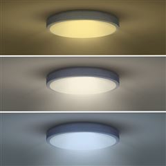 Solight LED osvetlenie s diaľkovým ovládačom Grey, 60W, 4200lm, 49cm, zmena chromatickosti, stmievateľné