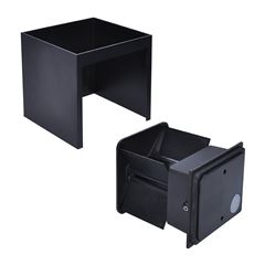 Solight LED vonkajšie nástenné osvetlenie Parma, 6W, 420lm, 3000K, čierna