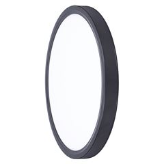 Solight LED osvětlení s dálkovým ovladačem Estela Black, 60W, 4500lm, 50cm, změna chromatičnosti, stmívatelné