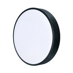 Solight LED stropné osvetlenie LECCE, 3CCT, 36W, 2100lm, 30cm, 3000/4000/6000K, čierna
