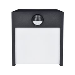 Solight LED vonkajšie nástenné osvetlenie Terni, 12W, 560lm, 3000K, PIR sensor