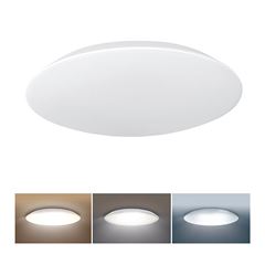 Solight LED osvetlenie Adrano s ochranou proti vlhkosti, IP54, 28W, 2380lm, 3CCT, 23cm