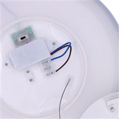 Solight LED osvetlenie Acate s ochranou proti vlhkosti, IP54, 24W, 2160lm, 3CCT, 30cm, strieborná