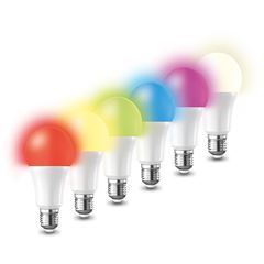 Solight LED SMART WIFI žiarovka, klasický tvar, 15W, E27, RGB, 270°, 1350lm