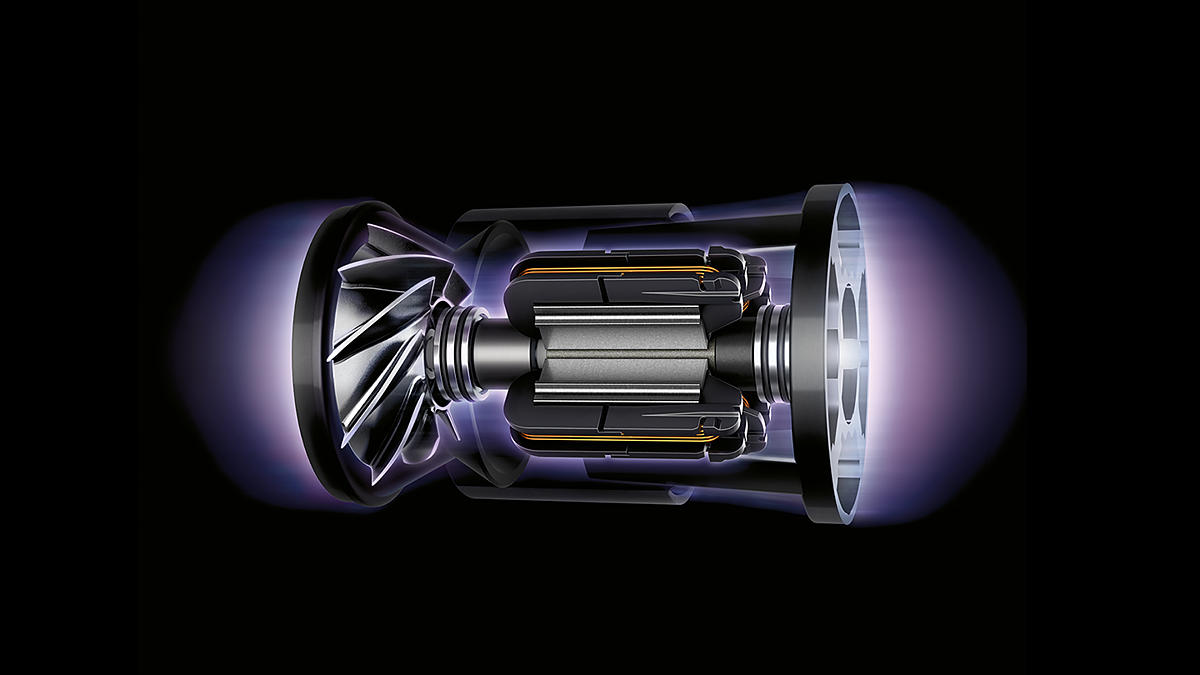 Digitálne riadený motor Dyson V10