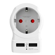 SKROSS cestovný adaptér UK USB do Veľkej Británie, typ G