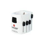 SKROSS cestovný adaptér PRO, univerzálny, uzemnený