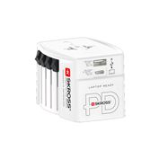 SKROSS cestovný adaptér MUV USB AC65PD, univerzálny, neuzemnený, USB A+C 65W
