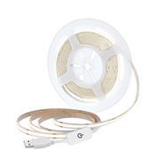 Solight LED COB opasok, 5m, 7W/m, 500lm/m, neutrálna biela, USB napájanie, vypínač, 8mm