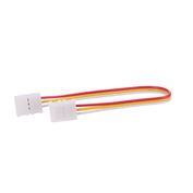 Solight dlhý flexibilný konektor pre 8mm LED pásky, 3pinový, 10cm