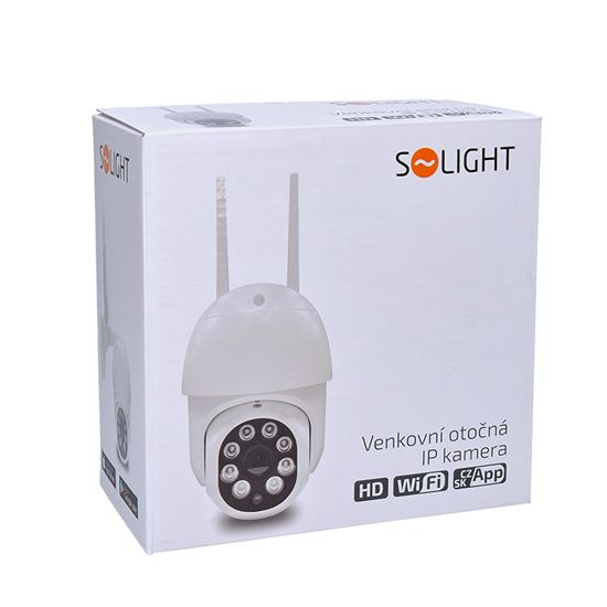 Solight vonkajšia otočná IP kamera