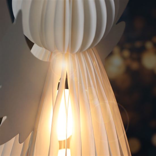 Solight andel s LED osvetlením a časovačom, 37cm, 3xAA