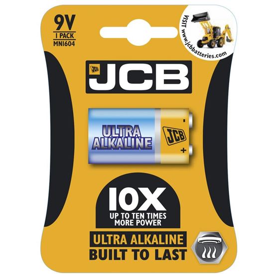 JCB OXI DIGITAL alkalická batéria 6LR61/9V, blister 1 ks