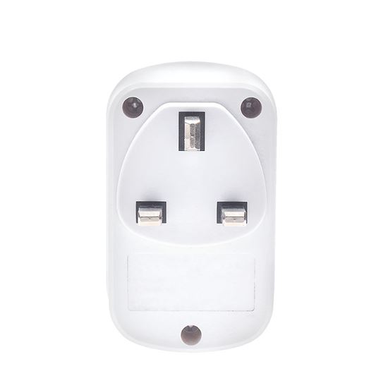 Solight cestovný adaptér s USB A+C 20W PD do Veľkej Británie, typ G
