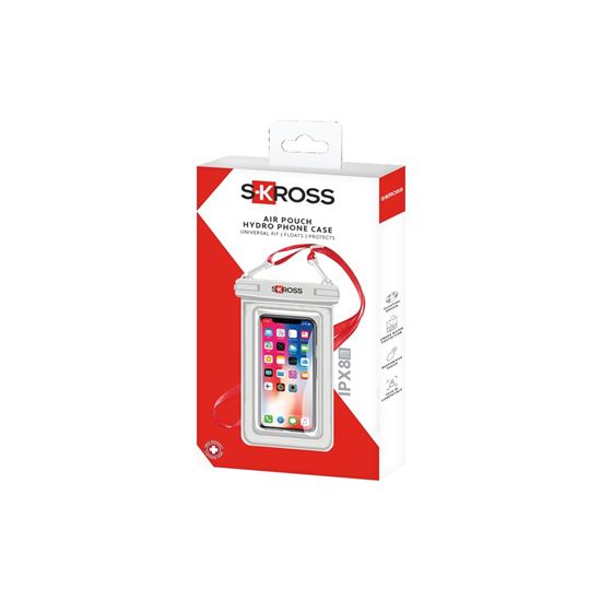 SKROSS vodotesné plávajúce púzdro na telefón AirPouch Hydro Case, IPX8