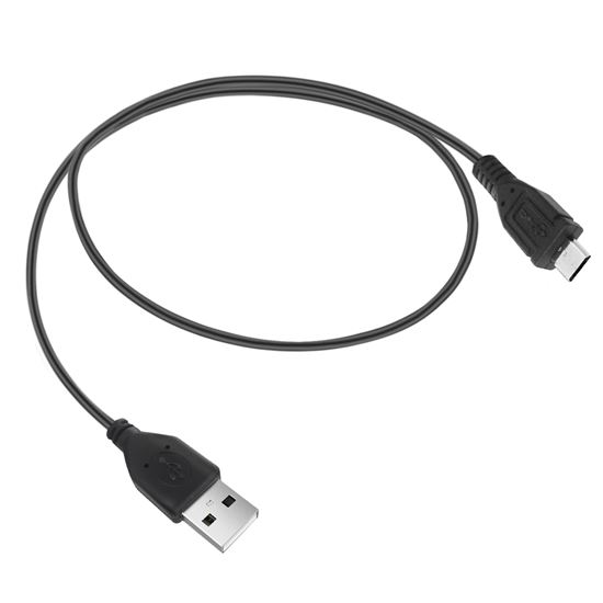 Solight USB kábel, USB 2.0 A konektor - USB B micro konektor, sáček, 50cm