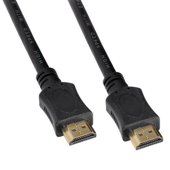 Solight HDMI kábel s Ethernetom, HDMI 2.0 A konektor - HDMI 2.0 A konektor, blister, 3m