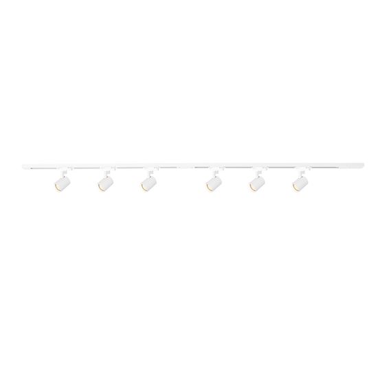 Solight lištové osvetlenie, 2x120cm, 6x GU10 bodové svietidlo, biela