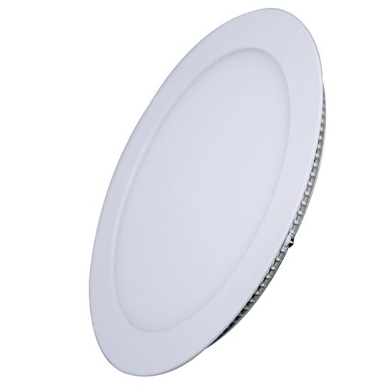 Solight LED mini panel, podhľadový, 12W, 900lm, 4000K, tenký, okrúhly, biely