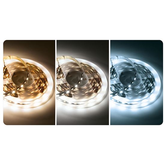 Solight LED svetelný pás, RGB, 3m, sada s 12V adaptérom a DO, 7,2W/m, IP20