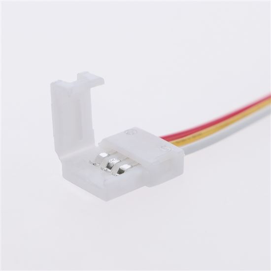 Solight napájací konektor pre 8mm LED pásky, 3pinový s 15cm vodičom
