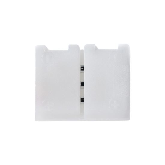 Solight krátky pevný konektor pre 8mm LED pásky, 3pinový