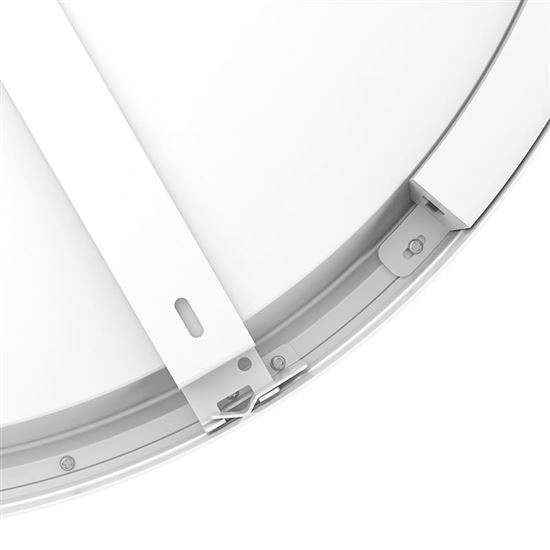 Solight LED stropné osvetlenie prisadené kulaté, 48W, 4800lm, 3CCT, UGR<19, 60cm, 3 roky záruka, biela farba