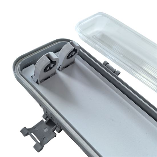Solight stropné osvetlenie prachotesné, G13, pre 2x 120cm LED trubica, IP65, 127cm