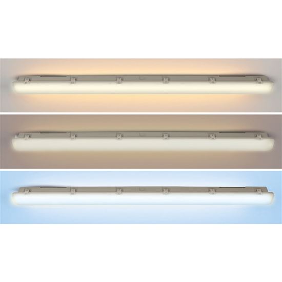 Solight LED osvetlenie prachotesné, IP65, 40W, 4800lm, 3CCT - voliteľná chromatickosť, 120cm, Lifud