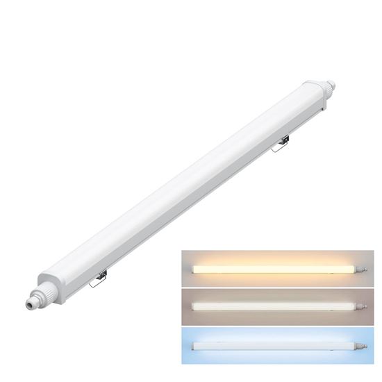 Solight LED osvetlenie prachotesné, IP65, 36W, 4320lm, 3CCT - voliteľná chromatickosť, 127cm