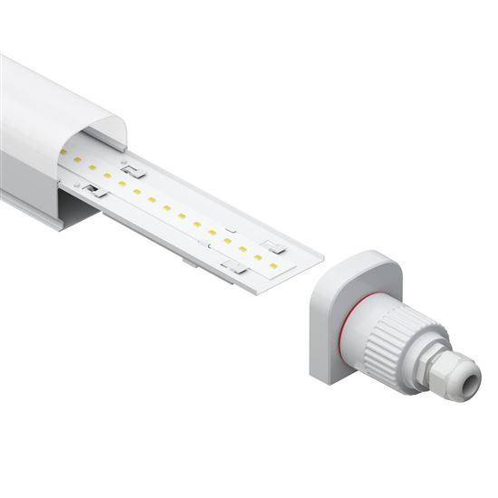 Solight LED osvetlenie prachotesné, IP65, 36W, 4320lm, 3CCT - voliteľná chromatickosť, 127cm