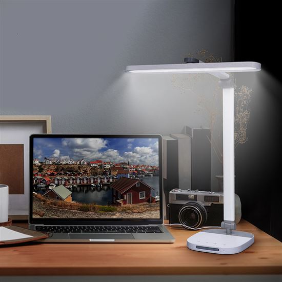 Solight LED stmievateľná lampička s nočným svetielkom, 10W, 700lm, zmena chromatičnosti