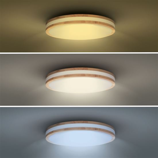 Solight LED osvetlenie Woody, 25W, 1350lm, 29cm, 3CCT