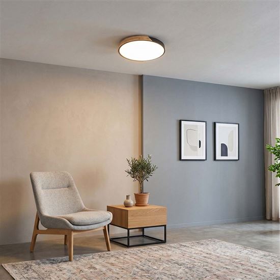 Solight LED osvetlenie s diaľkovým ovládačom Polia, 46W, 3220lm, 40cm, zmena chromatickosti, stmievateľné