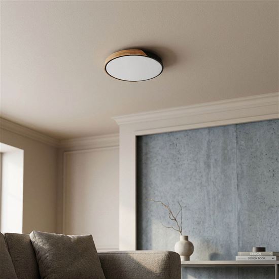 Solight LED osvetlenie s diaľkovým ovládačom Polia, 46W, 3220lm, 40cm, zmena chromatickosti, stmievateľné