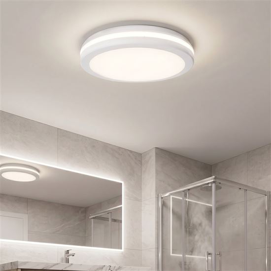 Solight LED osvetlenie Gari, 26W, 2340lm, 3CCT, IP65, 30cm, biela