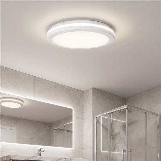 Solight LED osvetlenie Gari, 44W, 3960lm, 3CCT, IP65, 40cm, biela