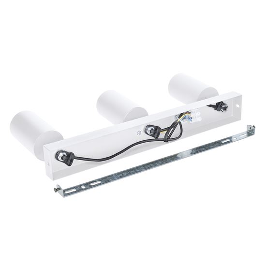 Solight GU10 bodové osvetlenie Enzo, 3x GU10, 39cm, biela