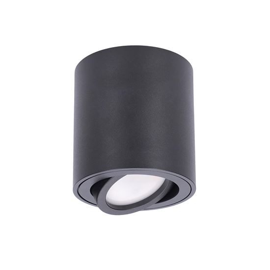 Solight GU10 bodové osvetlenie Eira, valec, 80*90, čierna