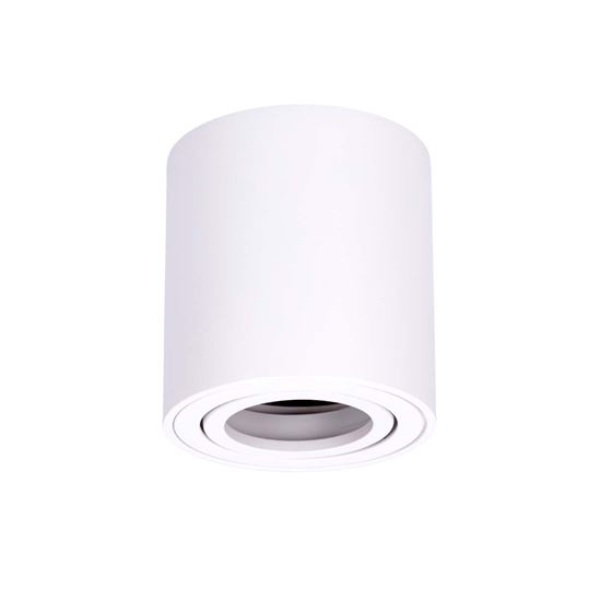 Solight GU10 bodové osvetlenie Eira, valec, 80*90, biela