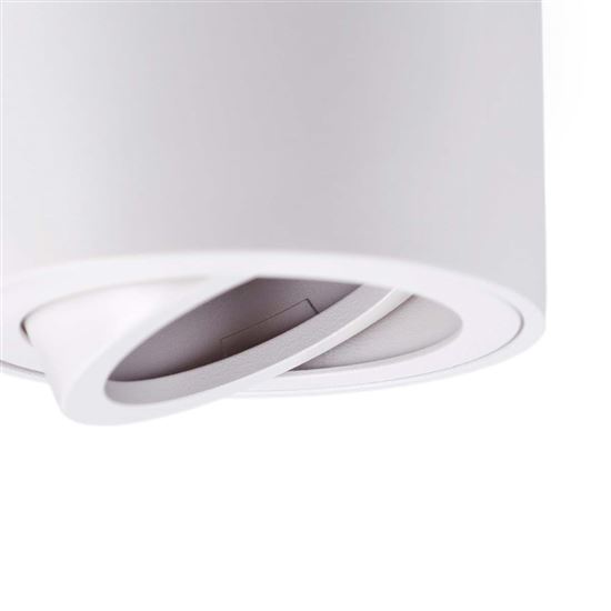 Solight GU10 bodové osvetlenie Eira, valec, 80*90, biela