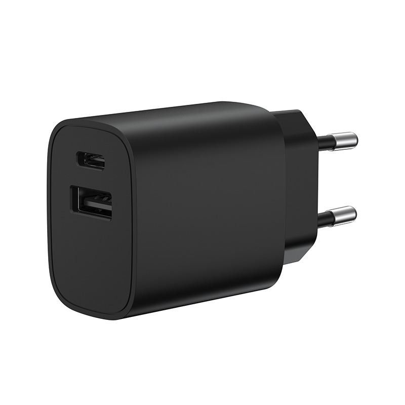 Solight USB-A+C fast charger 20W
