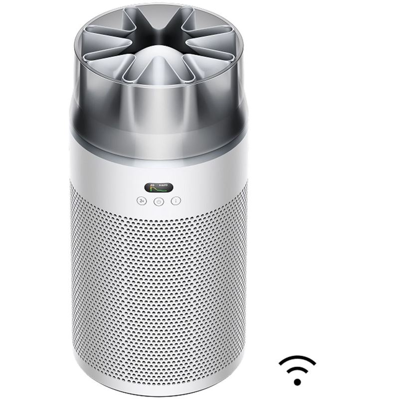 Dyson HushJet Purifier Compact HJ10 biela/strieborná