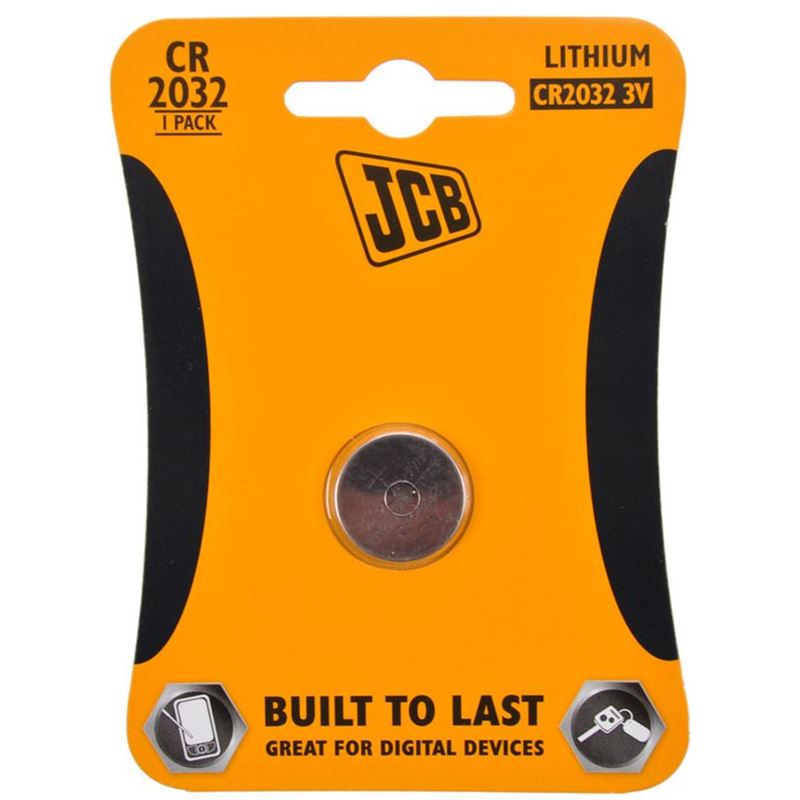 JCB gombíková lítiová batéria CR2032, blister 1 ks