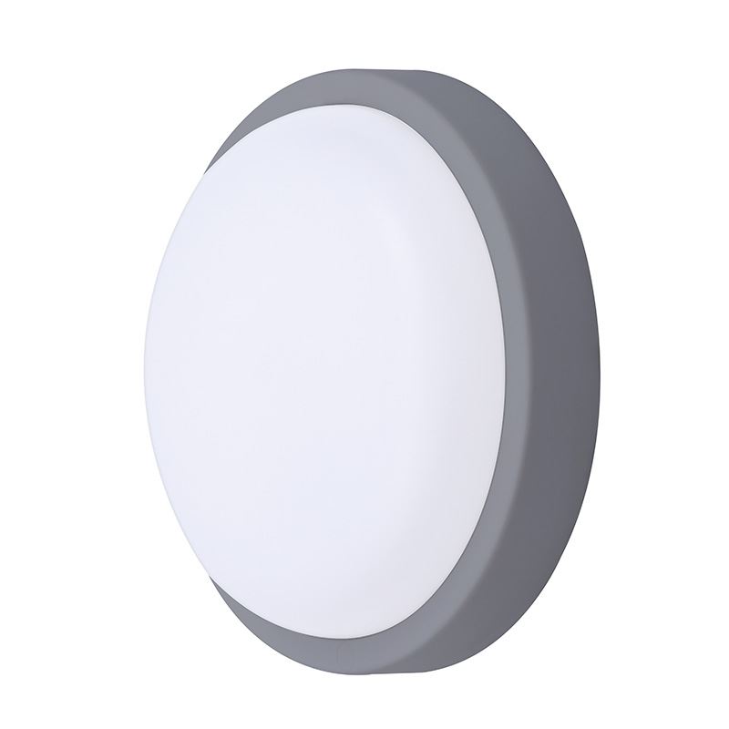 Solight LED vonkajšie osvetlenie guľaté, 20W, 1500lm, 4000K, IP54, 20cm, sivá farba