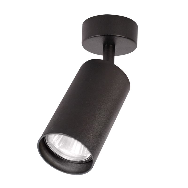 Solight GU10 bodové osvetlenie Enzo, 1x GU10, čierna